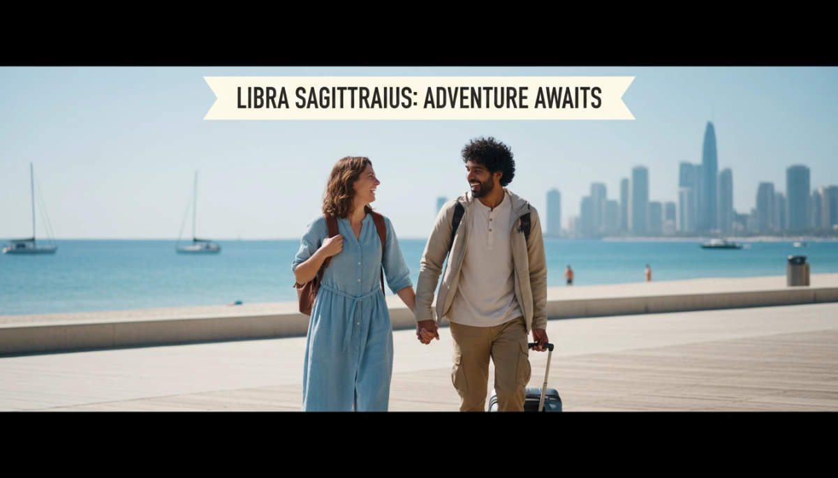Libra Sagittarius Relationship Adventure