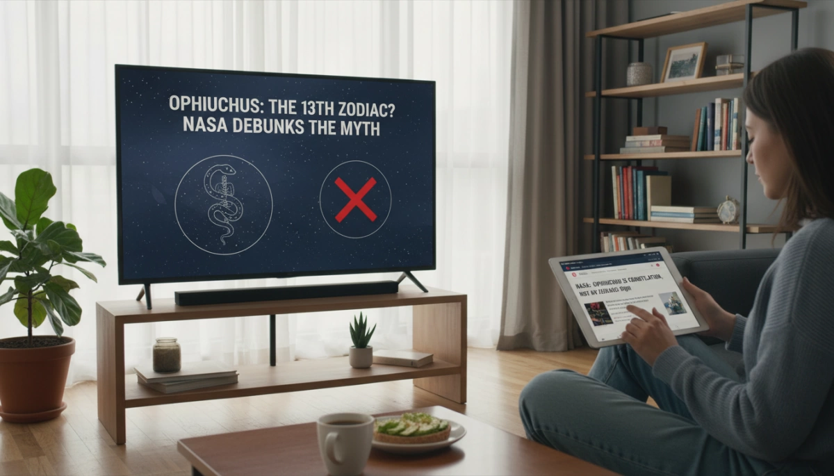 Ophiuchus 13th Zodiac Myth NASA Debunked