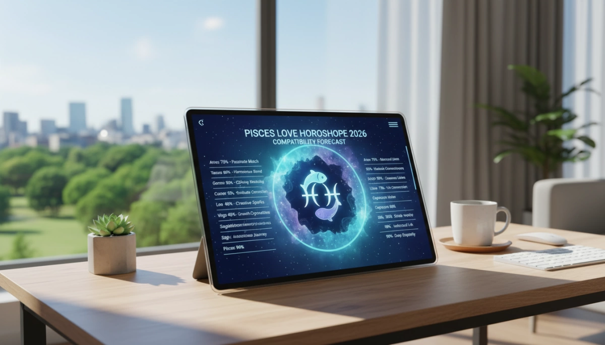 Pisces Love Horoscope 2026 Compatibility Forecast