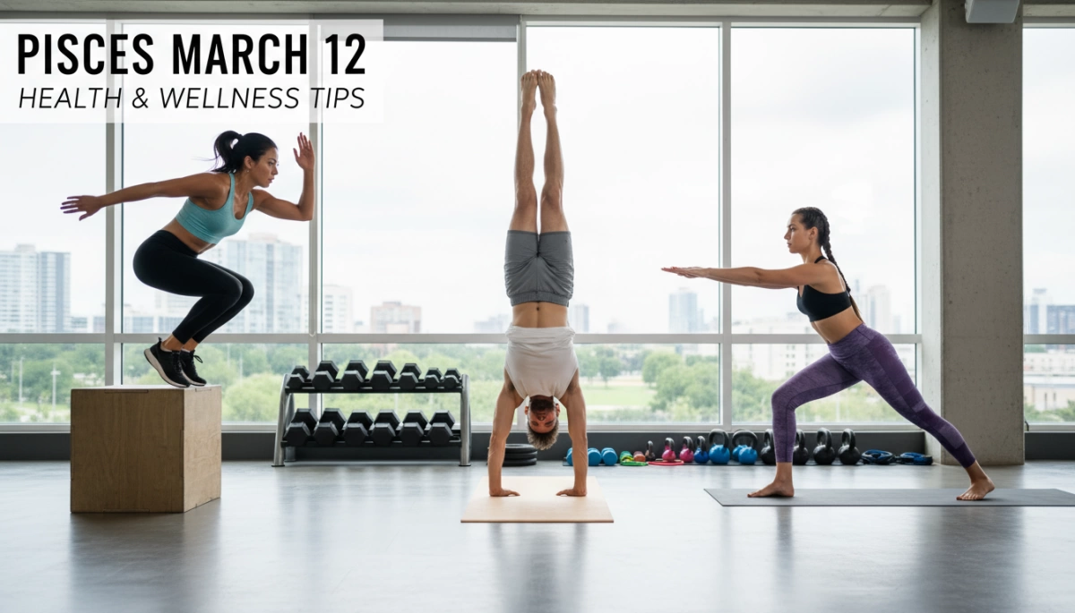 Pisces March 12 health and wellness tips