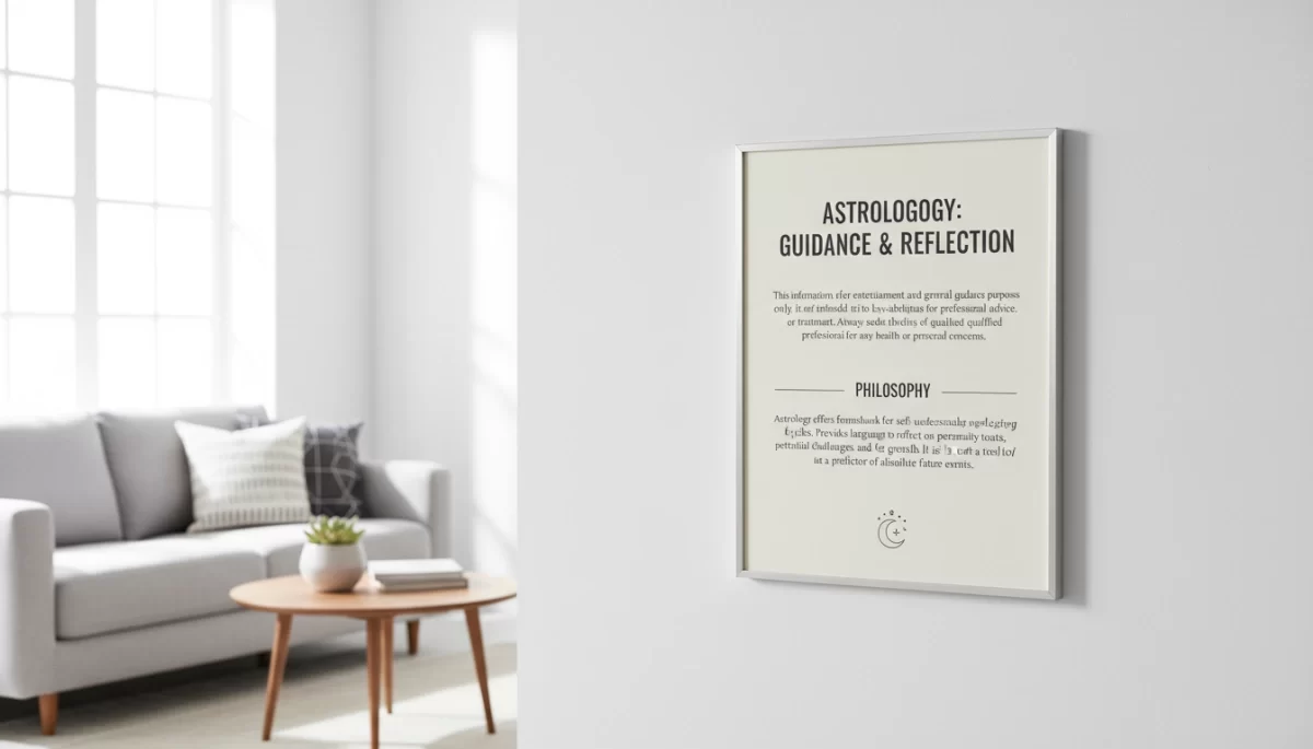 Abstract astrology visualization