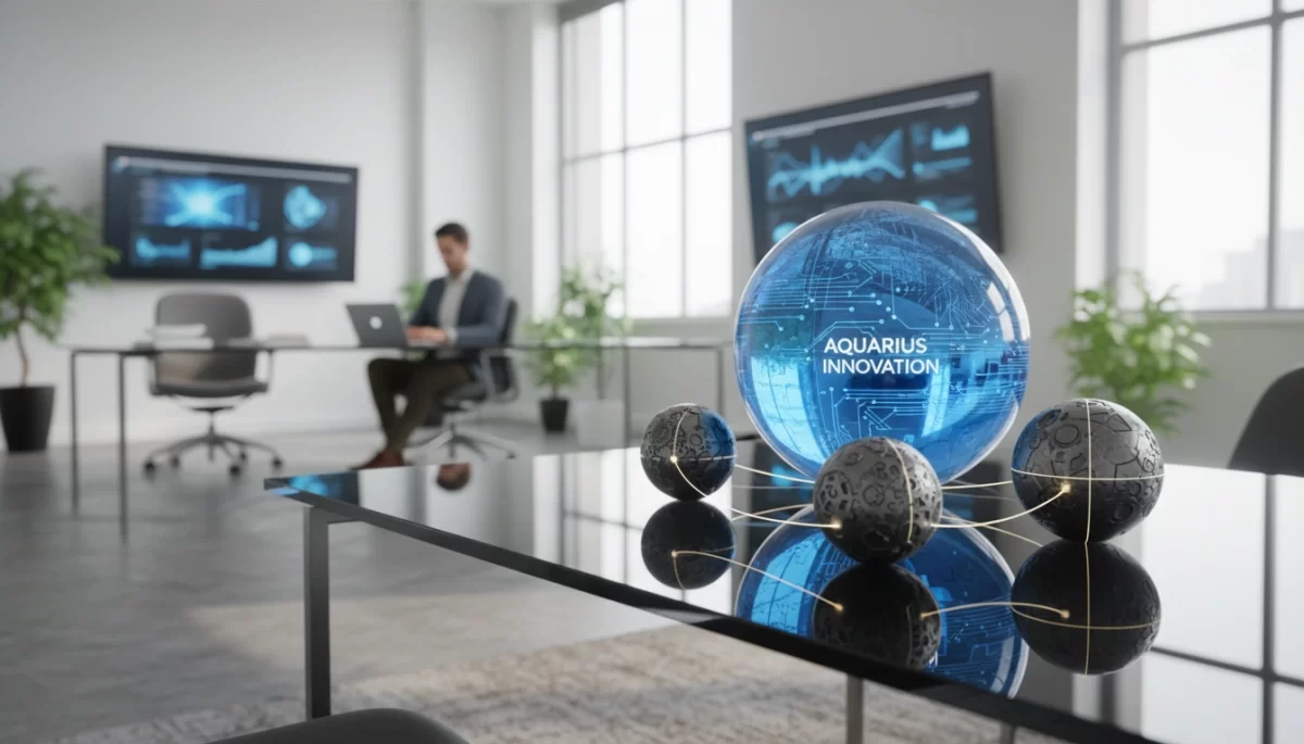 Artistic representation of Uranus planet