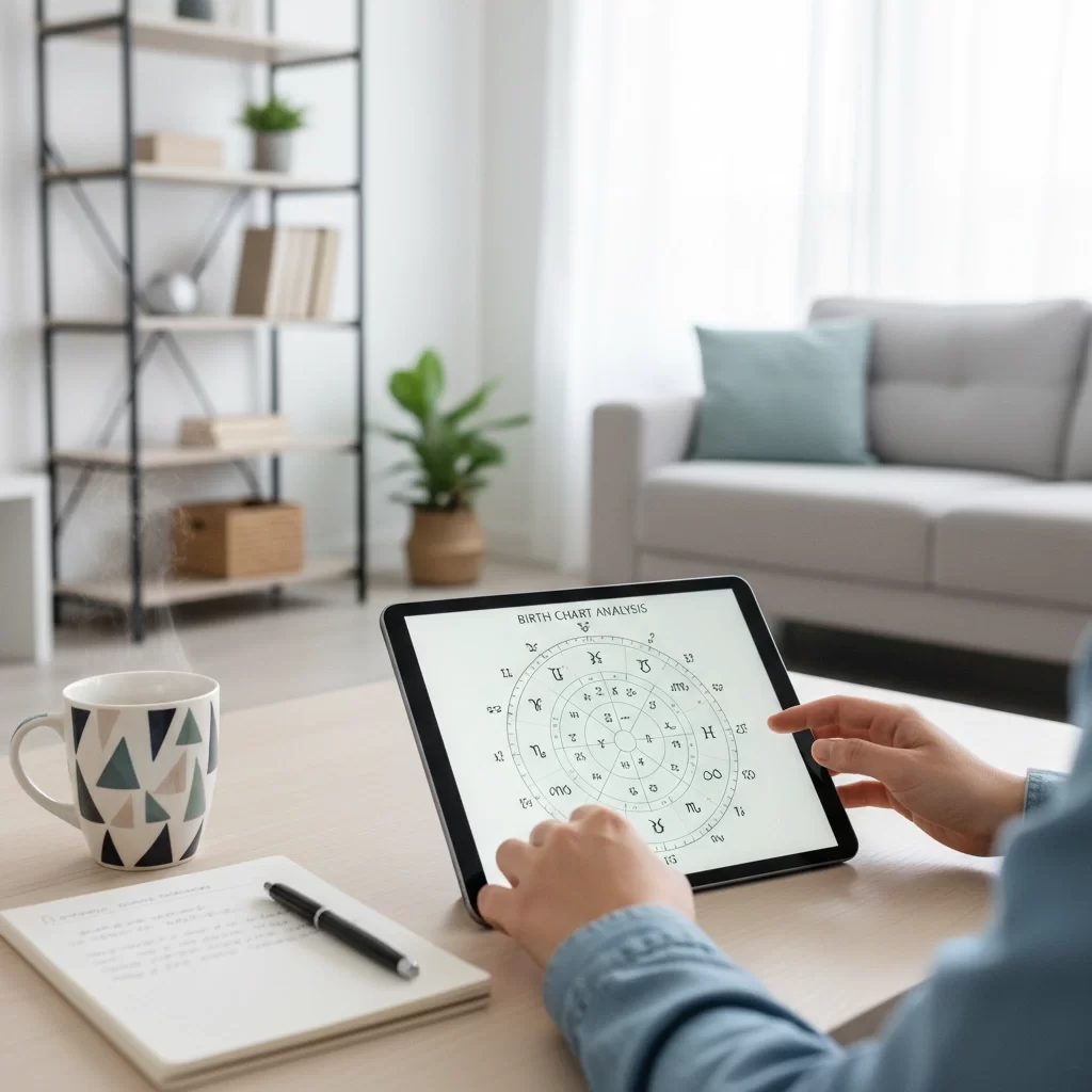 Astrology birth chart components