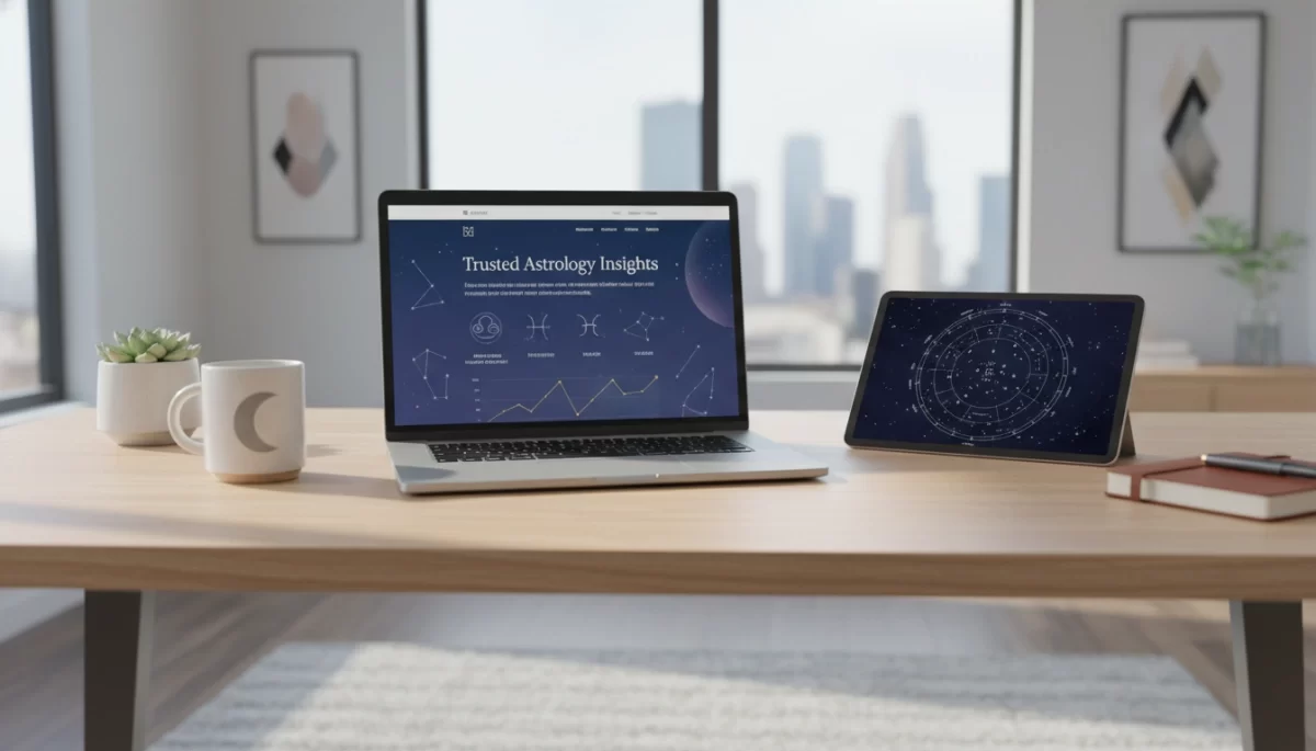 Astrology stars and charts representing expert analysis