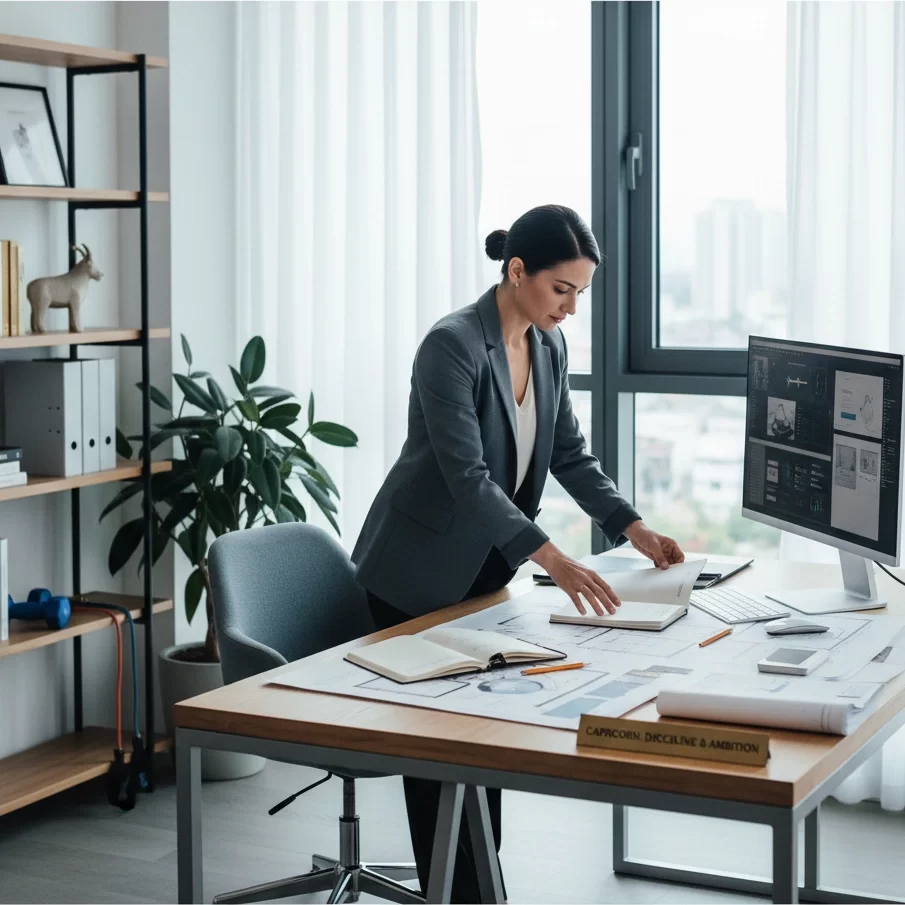 Capricorn zodiac symbol and traits