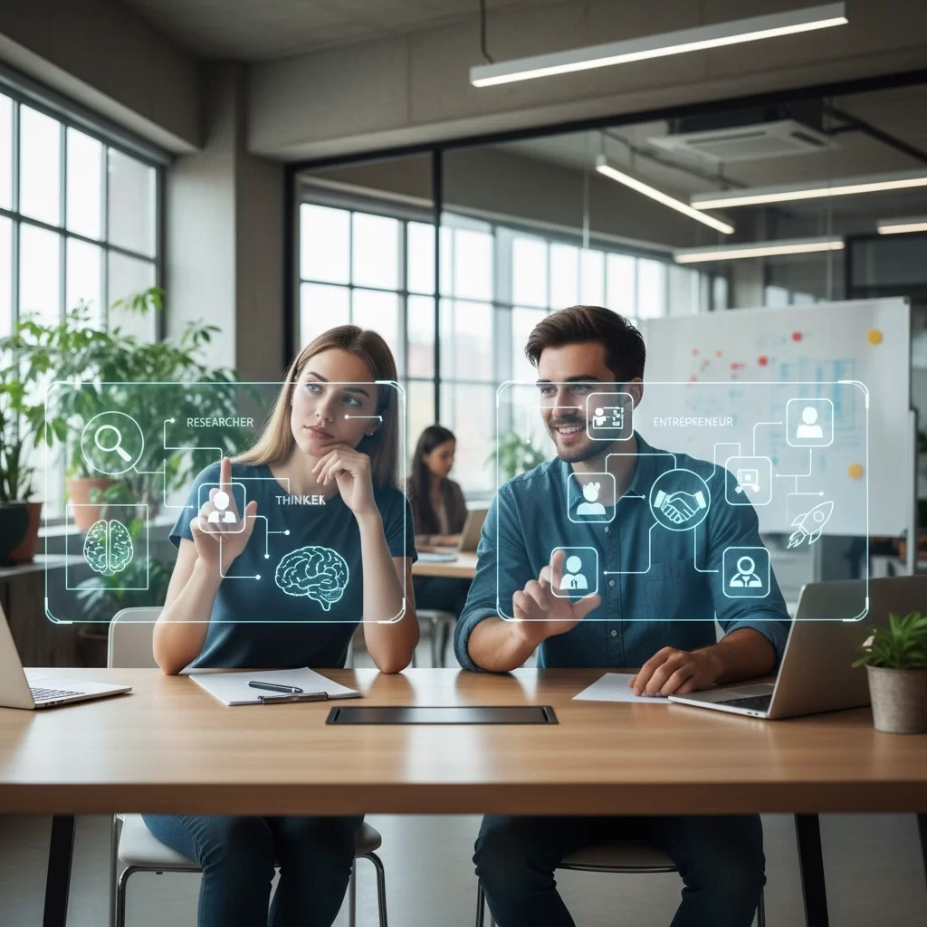 Confident professional with leadership qualities