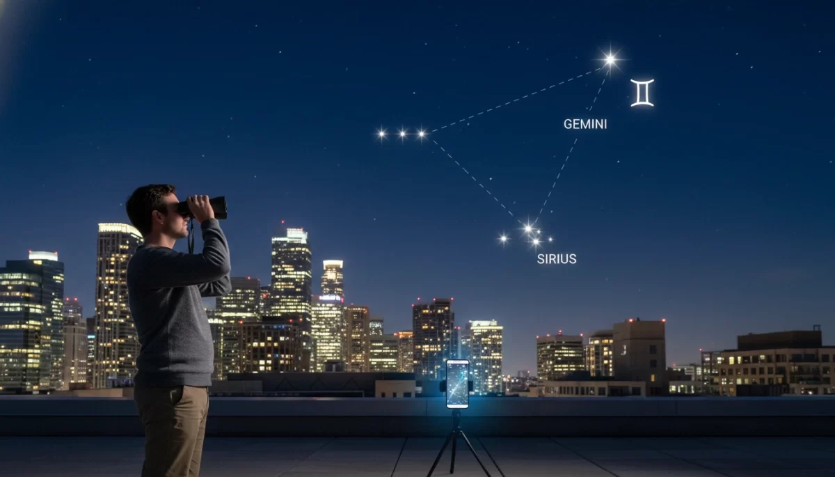 Finding Gemini Using Orion&rsquo;s Belt and Star-Hopping