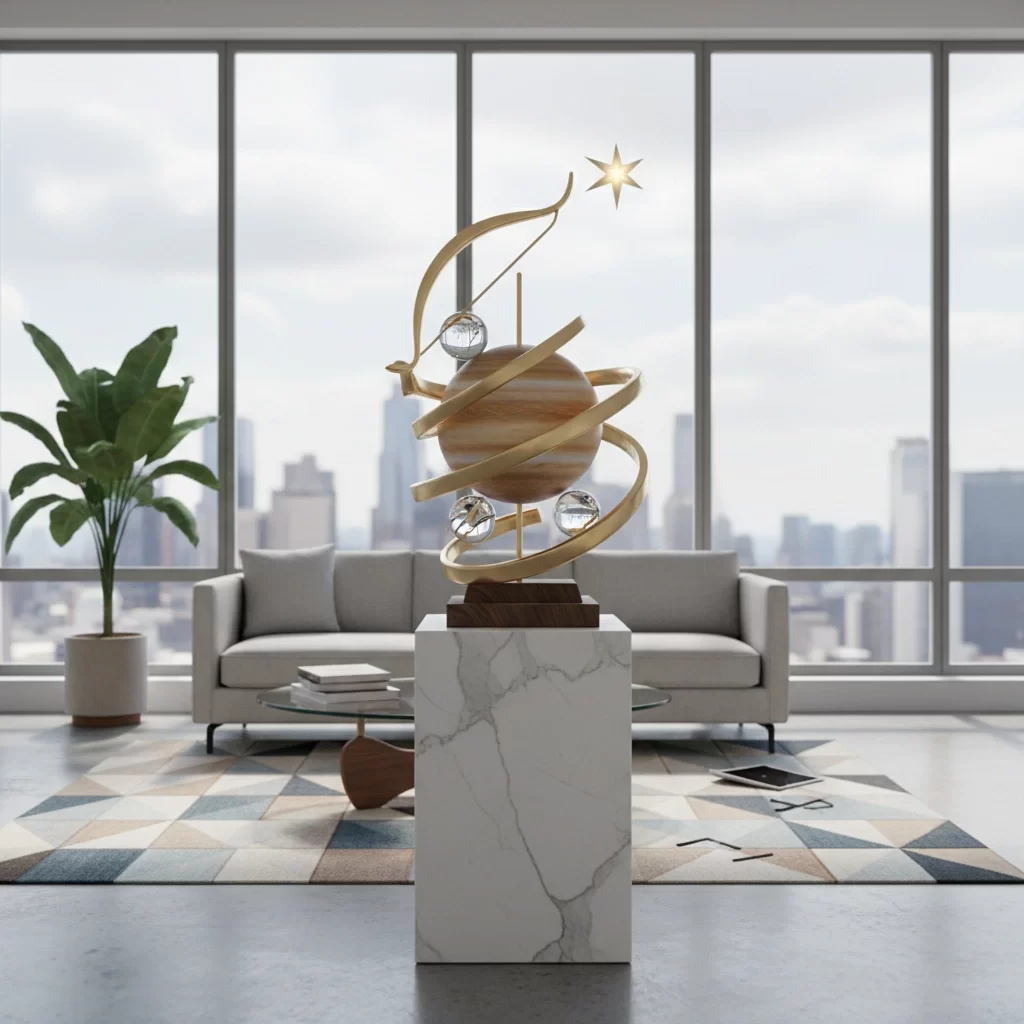 Sagittarius and Jupiter influence chart