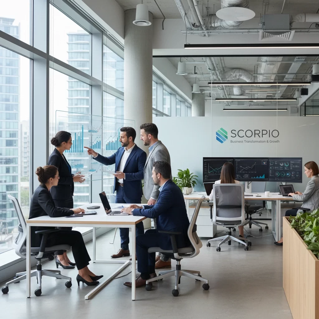 Transformation and growth concept