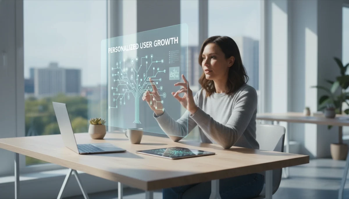 User interaction feedback and analytics dashboard visualization