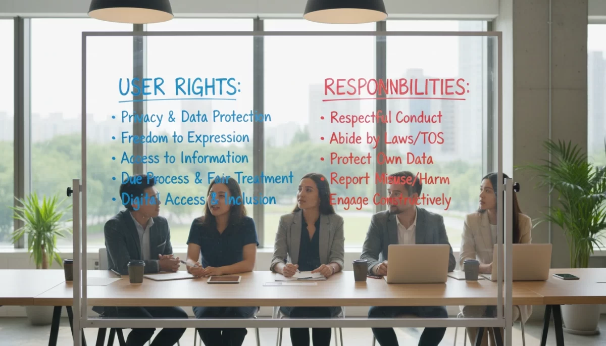 Users collaborating responsibly