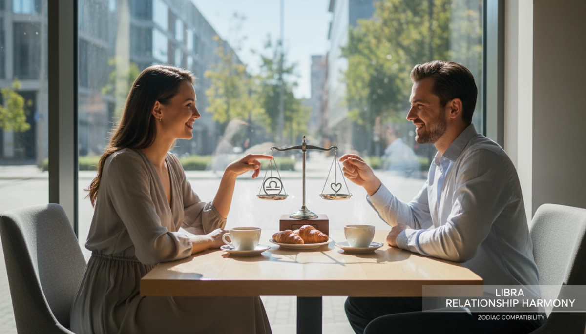 Harmonie relationnelle, Compatibilité zodiacale chez la Balance
